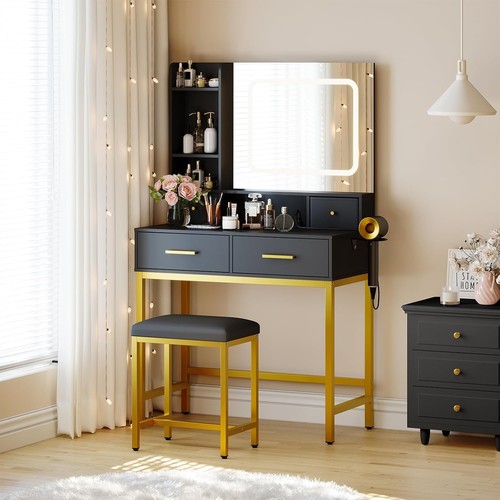 Tavolo trucco con specchio - tavolo, da